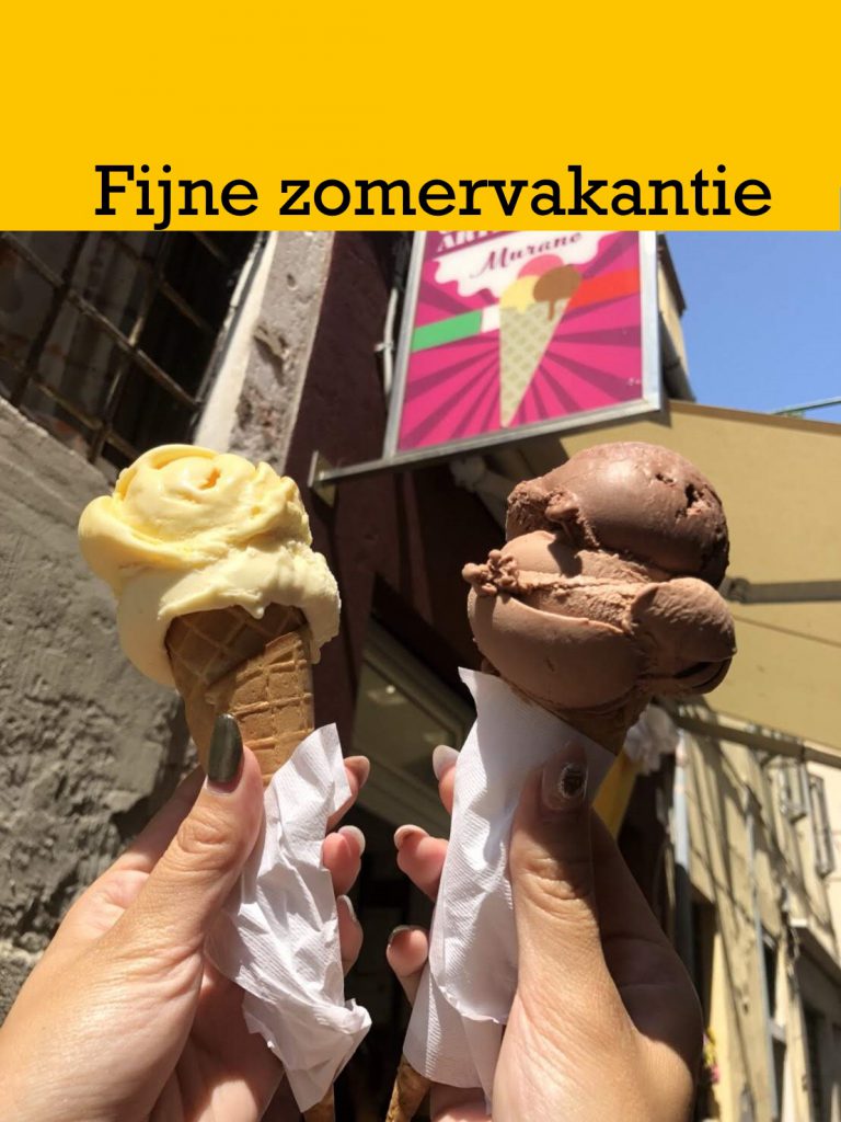 Zomervakantie gesloten
